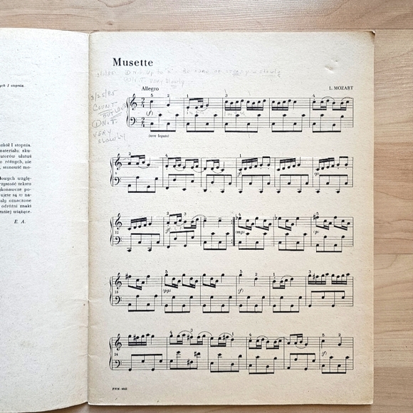 Ethnic Polish Softcover Booklets Sheet Music Piano Lot of 2 - Picture 6 of 11